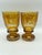 Chalices in Hand-Cut Amber Crystal by Moosbauer Nördlingen, 1950s, Set of 2 For Sale - Image 18 of 18