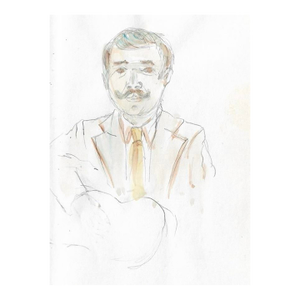 Myriam Cahn Portrait of Joe Elias