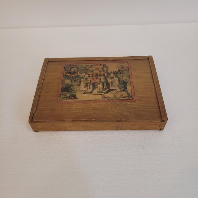 19th Century Fröbels Architektur Board Game based on Friedrich Fröbel, Germany, 1890s For Sale - Image 10 of 18