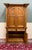 Vintage English Large Pine Cupboard Cabinet Corinthian Capitals Fluted Columns For Sale - Image 9 of 16