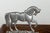 Early 20th Century Pair of English Turn of the Century Metal Bookends Depicting Prancing Horses For Sale - Image 12 of 12