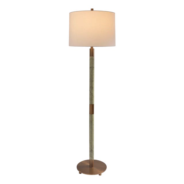 Jade Garden Green Floor Lamp For Sale