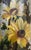 Ceramic Antique French Column with Sunflowers, 1960s For Sale - Image 7 of 9