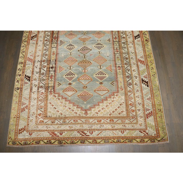 Textile Antique Persian Afshar Rug - 5' x 7'5" For Sale - Image 7 of 8