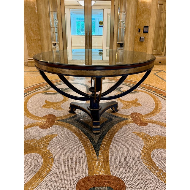 Neoclassical Niermann Weeks Neoclassical Center Table For Sale - Image 3 of 15