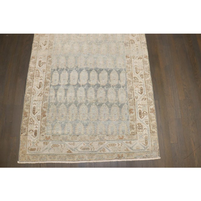Early 20th Century Malayer Paisley Runner rug no. j5188 For Sale - Image 5 of 10