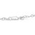 Envelop your wrist in the essence of romance with the exquisite 10k white gold bracelet, a testament to craftsmanship and...