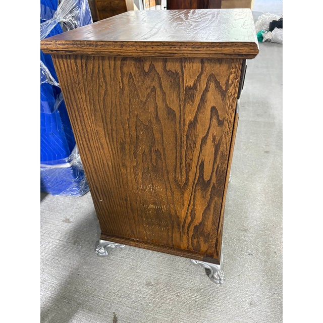 Vintage Oak Gaming Cabinet in the Style of a Slot Machine, Late 20th Century For Sale - Image 9 of 10