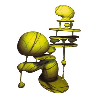 Charles Long, Digital Iris Print "Spontaneous Restructuring" Pencil Signed w. Initials ed. 15, 1998 For Sale