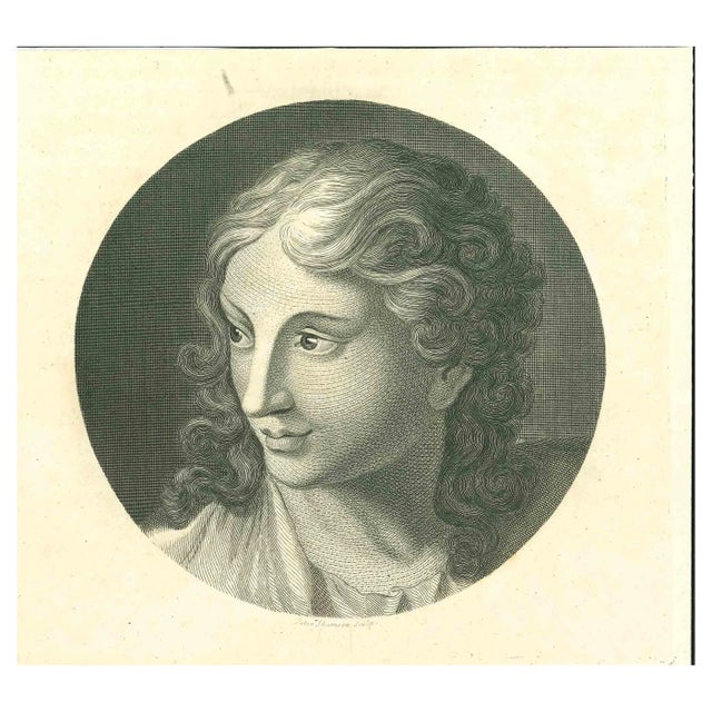 Paton Thomson, Portrait, Original Etching, 1810 For Sale