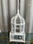 Beautiful and rare Palm Beach Estate sale find white dome shaped bird cage.