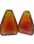 Don Pendleton for Blenko Glass – Tangerine Owl Bookends (Limited Edition, 2024) Striking and collectible pair of Blenko...