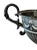 English Early 20th Century Wine Pedestal Bowl With Bows & Ornate Handles For Sale - Image 3 of 6