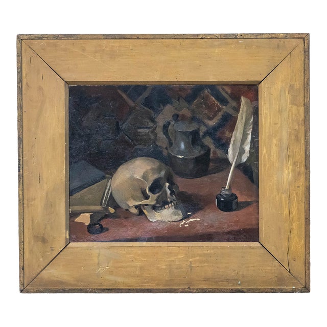 Antique Still Life Painting, 19th Century, Framed For Sale