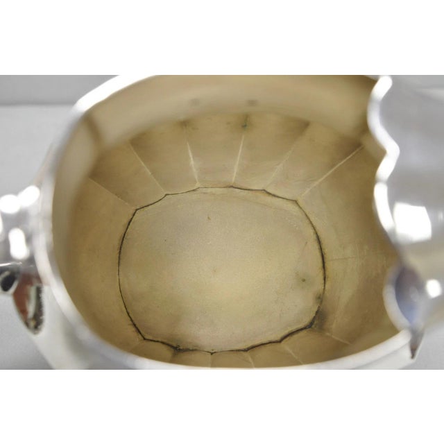 Vintage Oneida Coronation Community Silver Plated Water Pitcher With Handle For Sale - Image 12 of 15