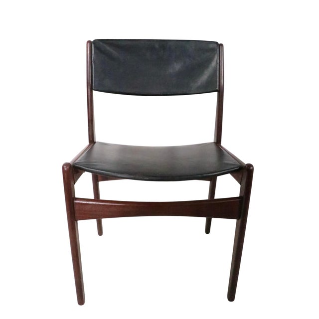 Mid 20th Century Set of Six Mid Century Danish Modern Dining Chairs by Frem Ro For Sale - Image 5 of 17