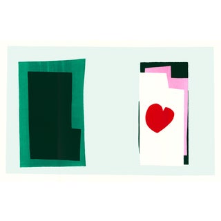 1983 MoMA Edition Matisse Jazz Lithograph "Le Coeur" (The Heart) For Sale