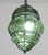 1970s Wonderful Green Colour Venetian Lantern, Seguso Murano Glass - Set of 2 For Sale - Image 11 of 12