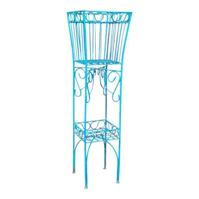 Wrought Iron Plant Stand For Sale