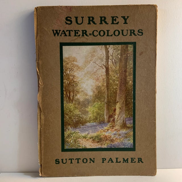1915 Surrey Watercolors Book For Sale - Image 13 of 13