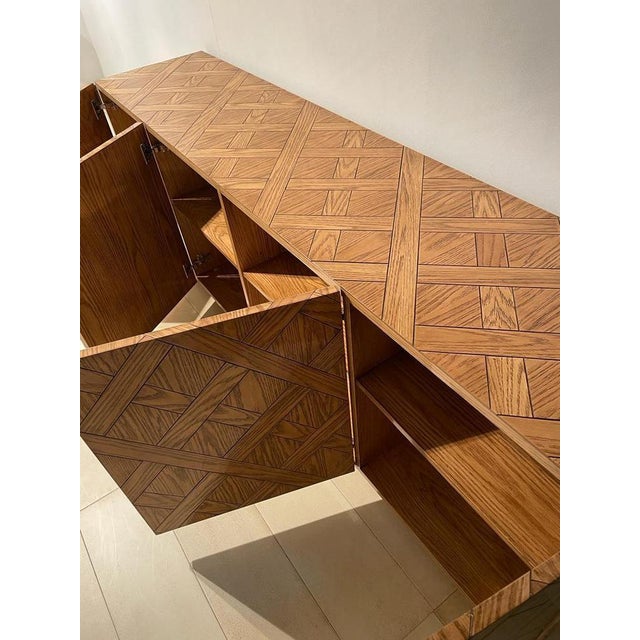 Minimal Wood Sideboard by Lola Glamour For Sale - Image 6 of 7