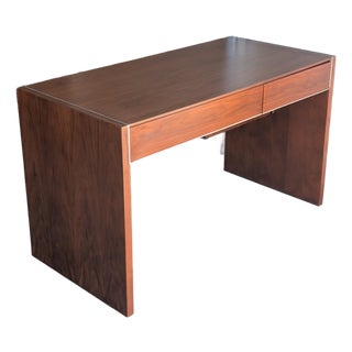 Mid Century Modern Walnut Writing Desk by Glenn of California, C1960s For Sale