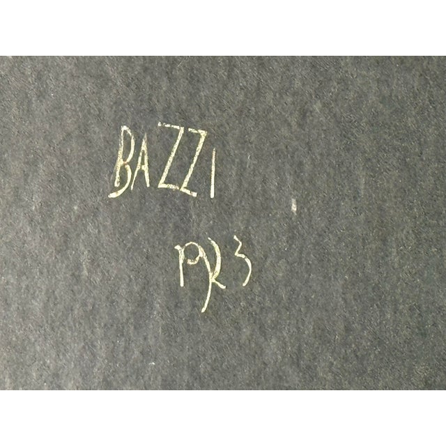 Mario Bazzi for John Hopps & Sons Marsala Wine Framed Poster, Late 20th Century For Sale - Image 10 of 12