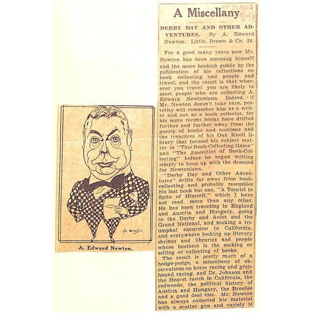 "Derby Day: And Other Adventures" 1934 Newton, A. Edward For Sale - Image 4 of 12