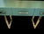 Murano Green Glass Console Table from Justfurnituress SRL For Sale - Image 4 of 7