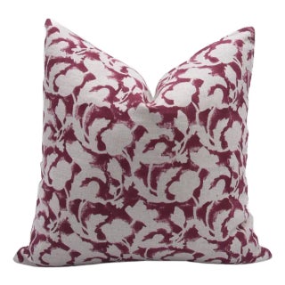 Handmade Block Print Pillow Cover 22x22 Inch-Sulit For Sale