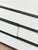 Wood Mid 20th Century White Lacquer Dresser With Black Trim For Sale - Image 7 of 9