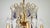 24K Gold-Plated Brass and Lead Crystal Chandelier, 1970s For Sale - Image 6 of 16