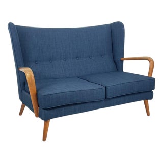 Bambino Sofa in Navy Blue by Howard Keith for HK Furniture, 1950s For Sale