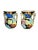 Art Nouveau Pair of 1950s Vallauris Floral Vases For Sale - Image 3 of 7
