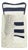 Outdoor Micro The Gift Cushion Striped Blue and White by Lorenza Briola for Lo Decor For Sale