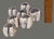 Vintage Nautical Sea Life Table Decor Seven Tiger Cowrie Shell Napkin Rings For Sale - Image 6 of 7