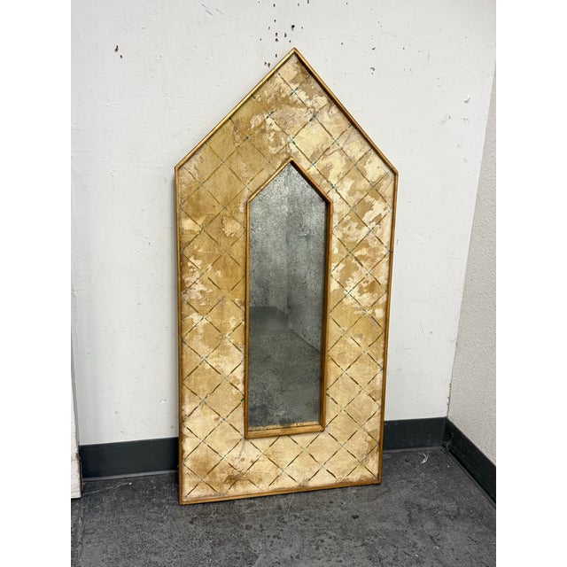 Design Plus Gallery presents an Italian Fresco Mirror. This architectural wall mirror draws inspiration from classical...