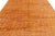 Modern Moroccan Style Terracotta Wool Rug - Hand- Knotted Minimalist Area Rug For Sale - Image 10 of 12