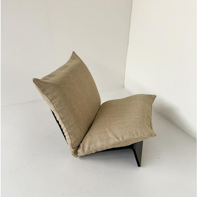 Brown Mid-Century Modern Armchair, Italy, 1970s For Sale - Image 8 of 11