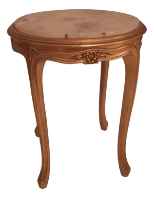 Baroque Coffee Table in Gold Wood and Onyx Top, 1965