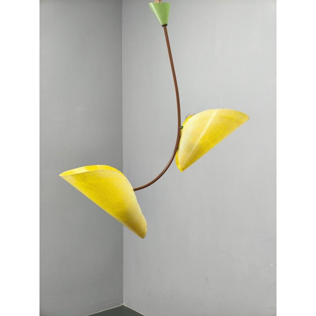 Exceptional mid-century modern chandelier model 1208 designed by josef hurka and produced by napako in 1960s...