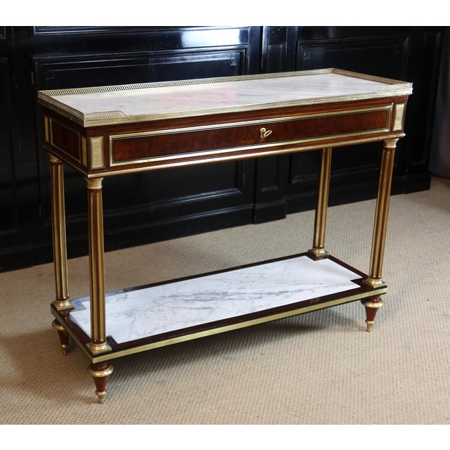 Louis XVI Console Table, Late 18th Century For Sale - Image 6 of 14