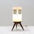 Mid-Century Modern French Table Lamp with Opaline Glass Shade, 1960s For Sale - Image 4 of 9