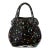 Black Murano Glass Purse Vase For Sale