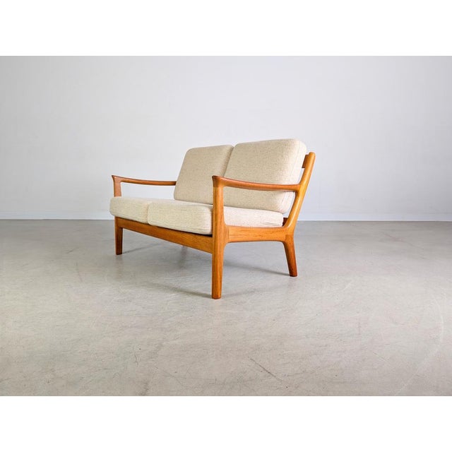 Two-Seater Sofa in Teak from France & Søn For Sale - Image 6 of 11