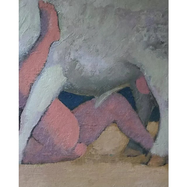 Henry Meylan, Europe et Zeus, Oil on Canvas, Framed For Sale - Image 4 of 9