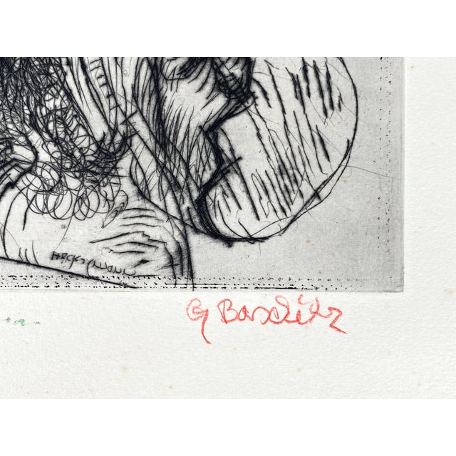 Johannes Gachnang, Antonius Höckelmann, Georg Baselitz, Hand-Signed Etching, 1966, Paper For Sale - Image 15 of 18