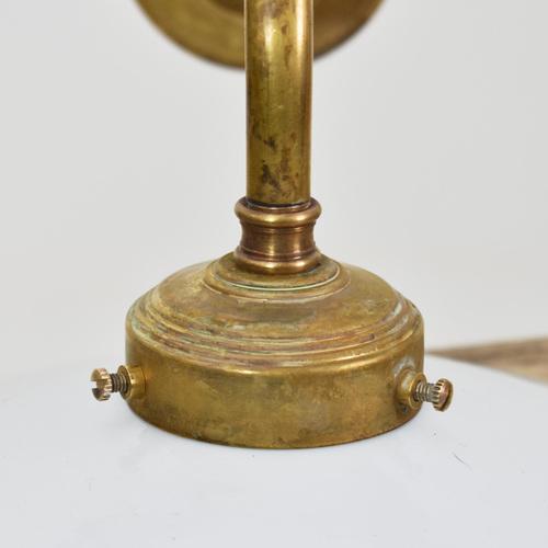 French Coolie Glass Wall Light, 1920s For Sale - Image 3 of 5