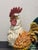 Glazed Ceramic Rooster Sculpture, Large For Sale - Image 11 of 12