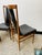 Scandinavian Dining Chairs in Wood and Synthetic Leather, 1960s, Set of 6 For Sale - Image 4 of 18